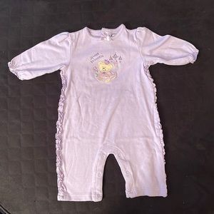Gerber Purple Outfit. Size 3-6 months.
